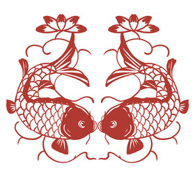 春节年年有鱼海报设计-春节年年有鱼设计图片-包图网