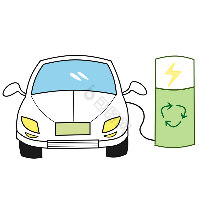 新能源汽车充电汽车图片