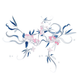 古风古装汉服花纹图片