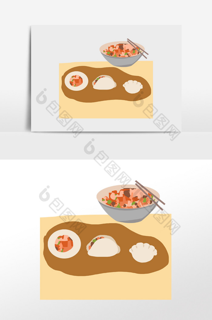 冬至立冬包肉饺子流程图片图片