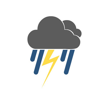 雷阵雨动图小图标gif