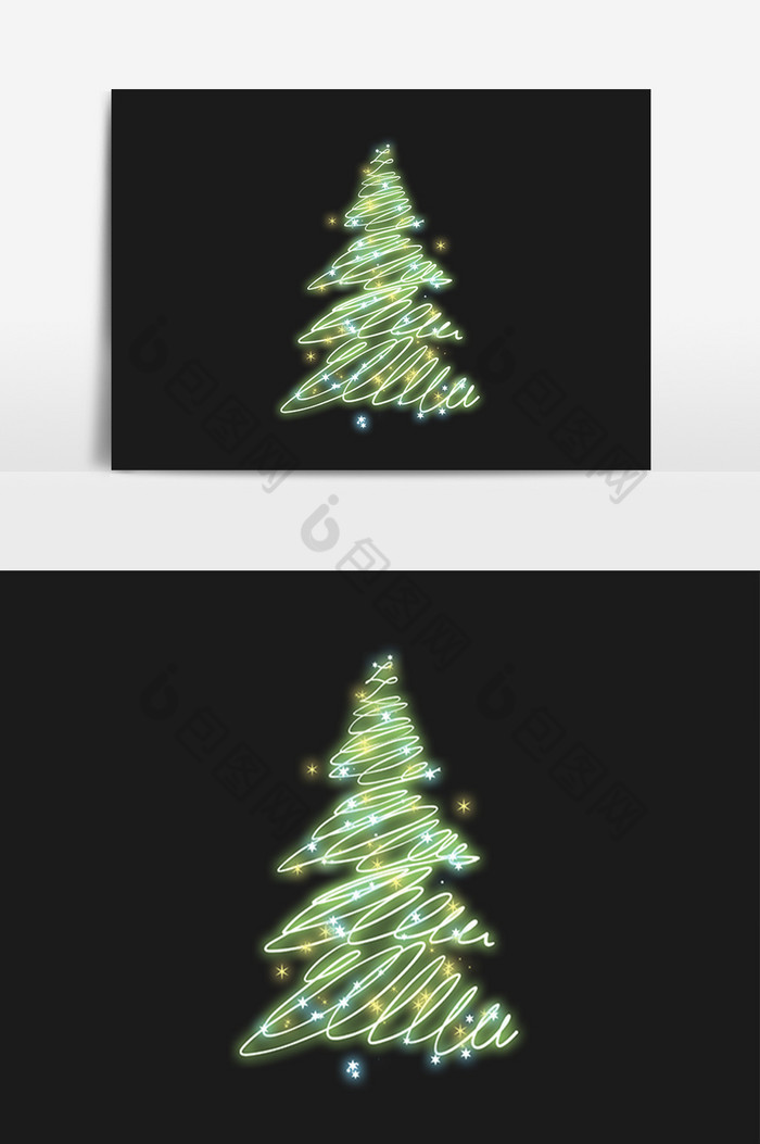 闪灯圣诞节圣诞树图片图片