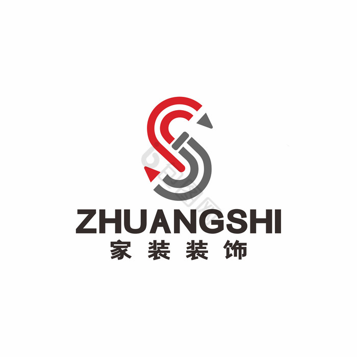 铅笔家装广告教育LOGO标志VI图片