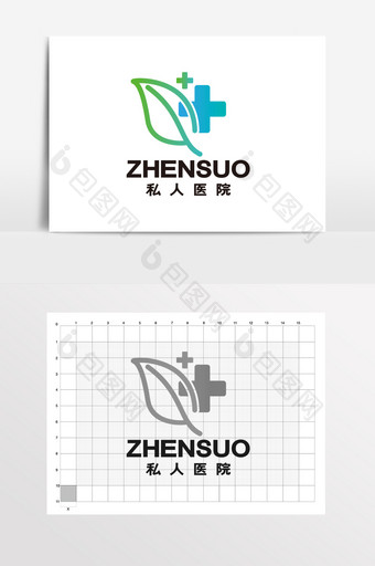 私人医院医疗诊所药品LOGO标志VI图片