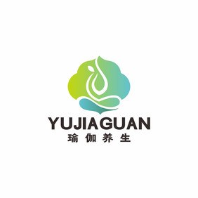 养生瑜伽瘦身会馆LOGO标志VI