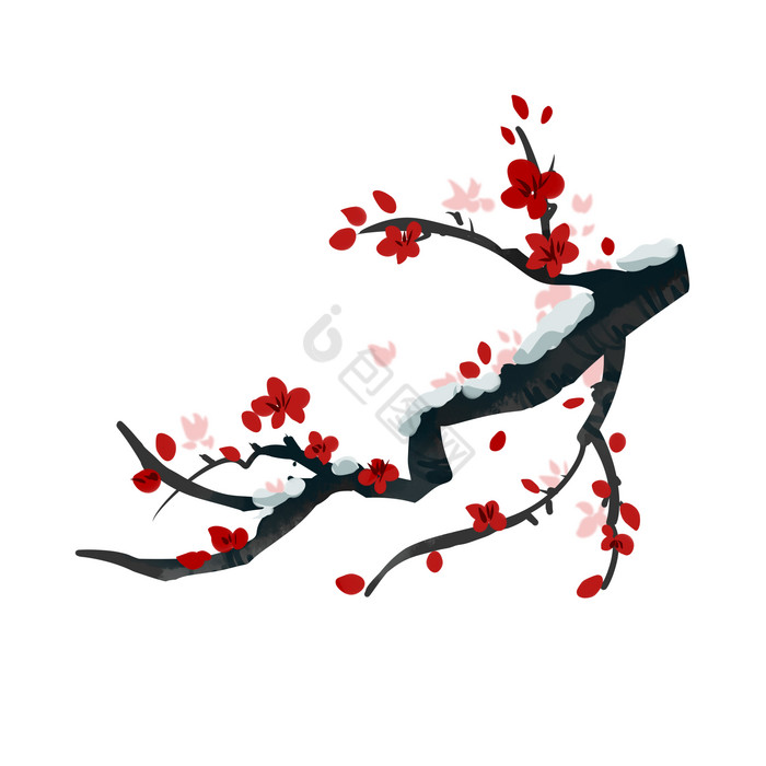 王雪涛画梅36幅，春意盎然！_梅花_写意_中国