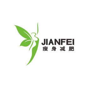 瘦身减肥美体保健品logo标志vi