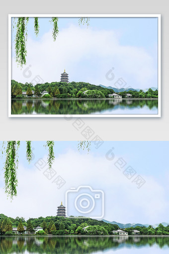 杭州西湖风景摄影图图片