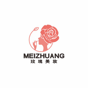 美容美发护肤彩妆化妆LOGO标志VI