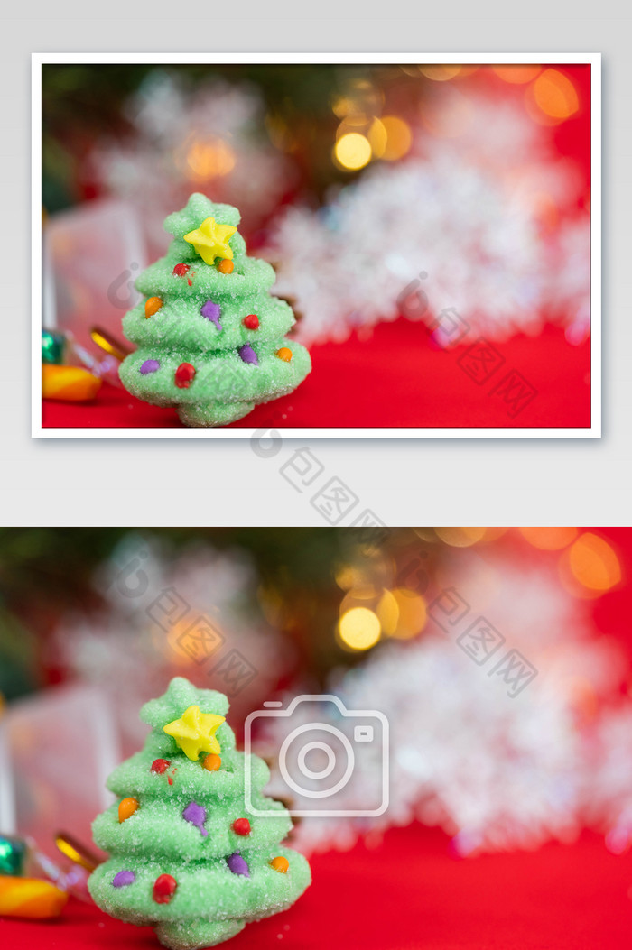 圣诞树糖果摄影图图片图片