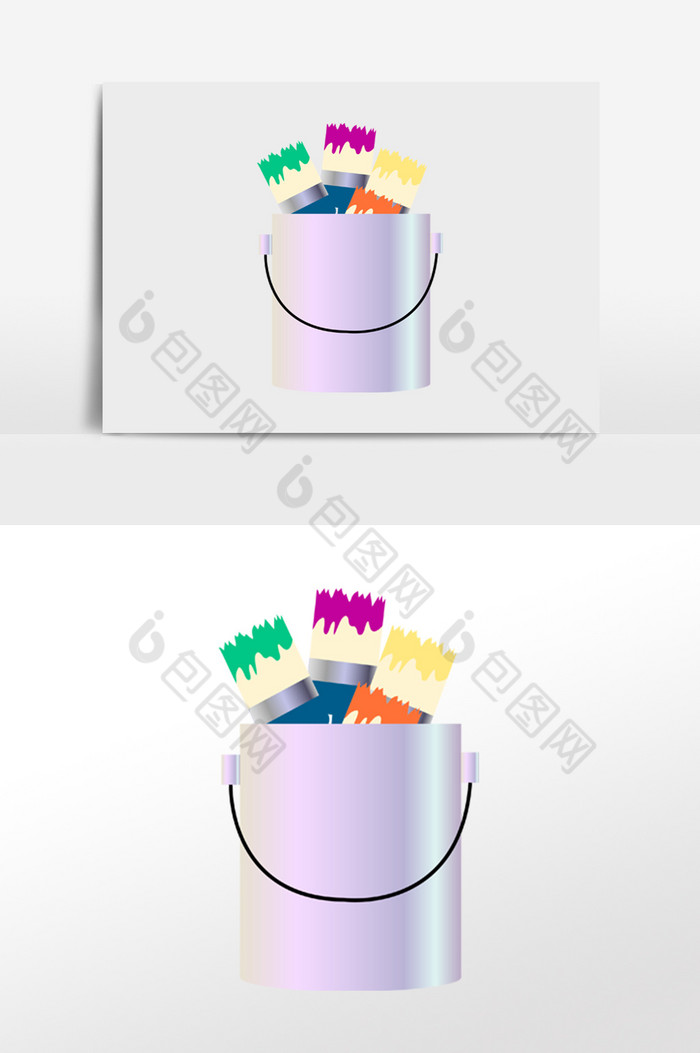 油漆刷子油漆颜料涂料图片图片