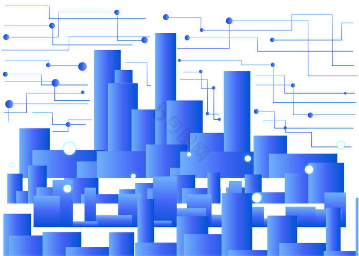 科技城市建筑高楼大厦图片