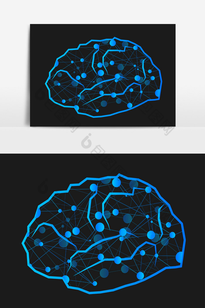 科技大脑智慧大脑图片图片