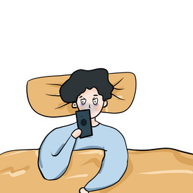 男生熬夜表情包图片