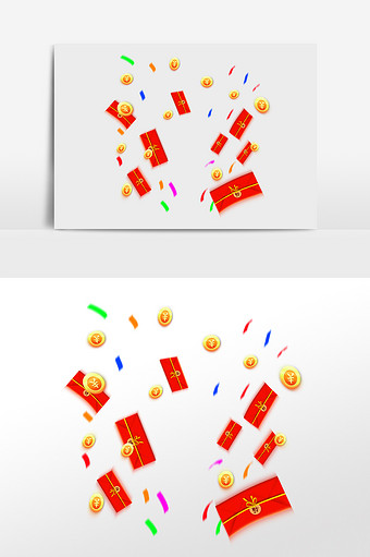 红包雨视频图片大全下载-包图网