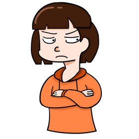 女生嫌弃鄙视表情包