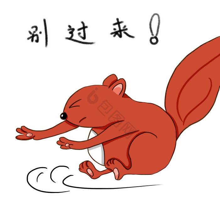 松鼠嫌弃表情包