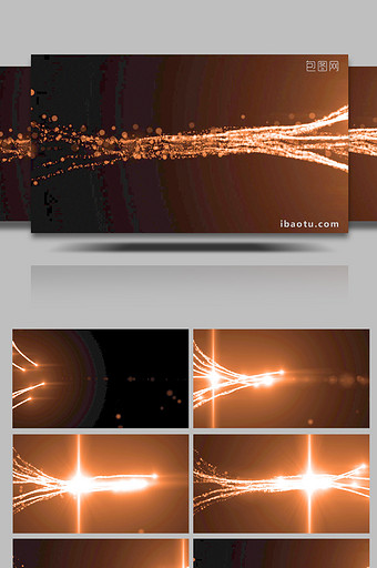 大气光效光线运动带通道视频素材图片