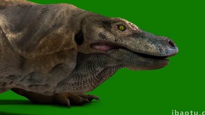 侏罗纪时期大蜥蜴动物素材