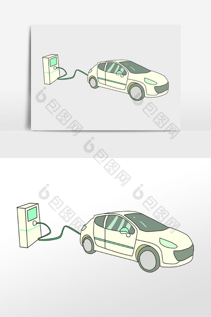 电动车绿色环保汽车