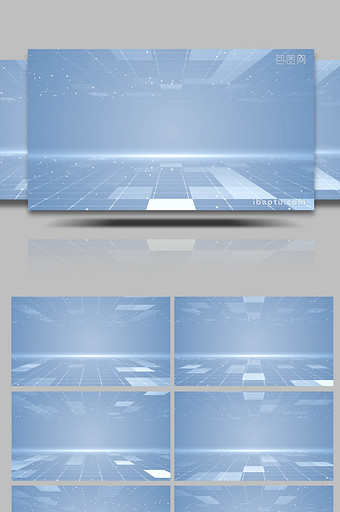 4K简洁科技白色背景视频素材图片