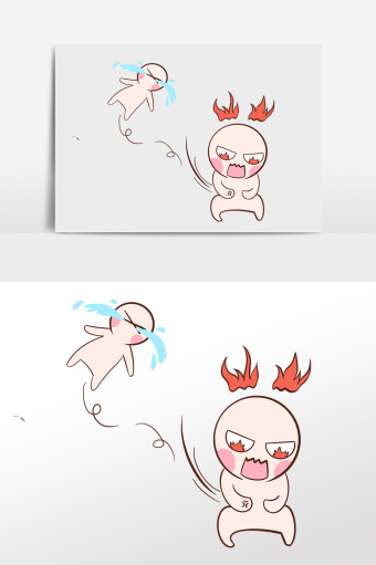 招聘小人图片