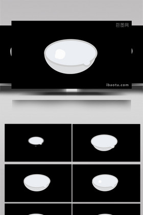 简约扁平画风化学仪器类蒸发皿mg动画