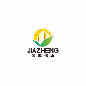 家政物业保洁地产房屋中介LOGO标志VI