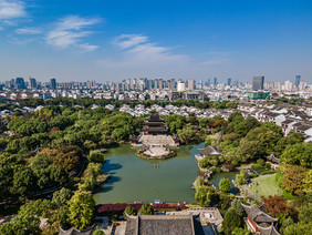 大气江苏苏州北寺塔摄影