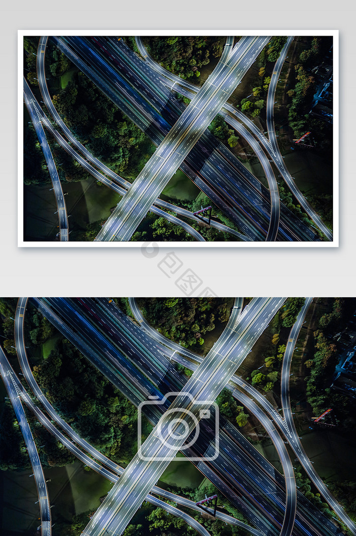 大气苏州北枢纽立交桥摄影图