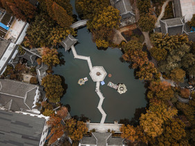 大气江苏苏州寒山寺风景区摄影图