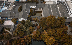 大气江苏苏州寒山寺风景区摄影