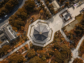 江苏苏州寒山寺风景区摄影图