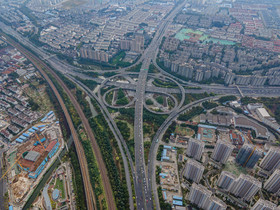 苏州新庄立交桥枢纽