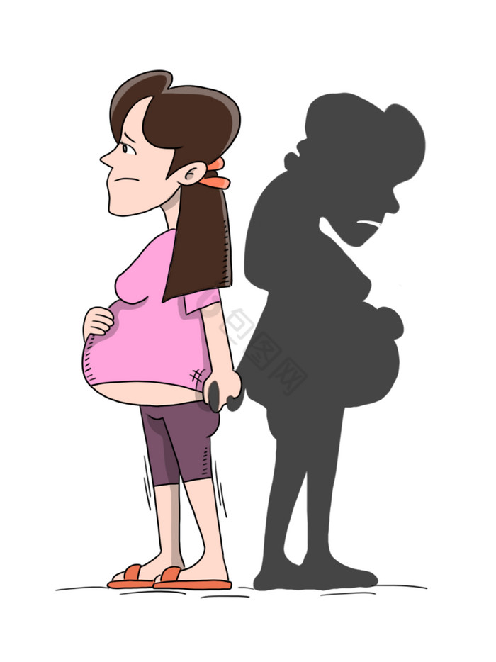孕妇产前抑郁图片