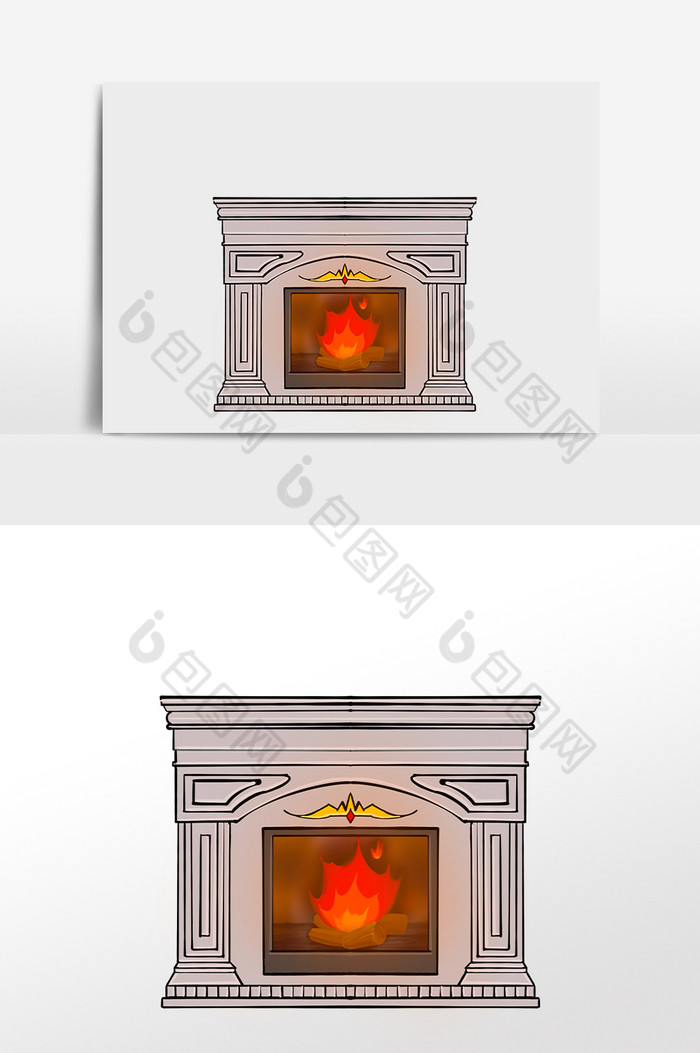 燃料取暖暖炉圣诞壁炉图片图片