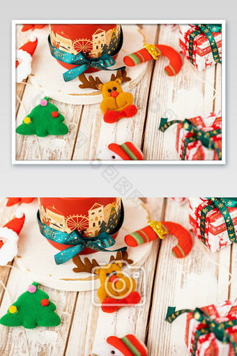 圣诞节圣诞礼物圣诞装饰素材背景图片