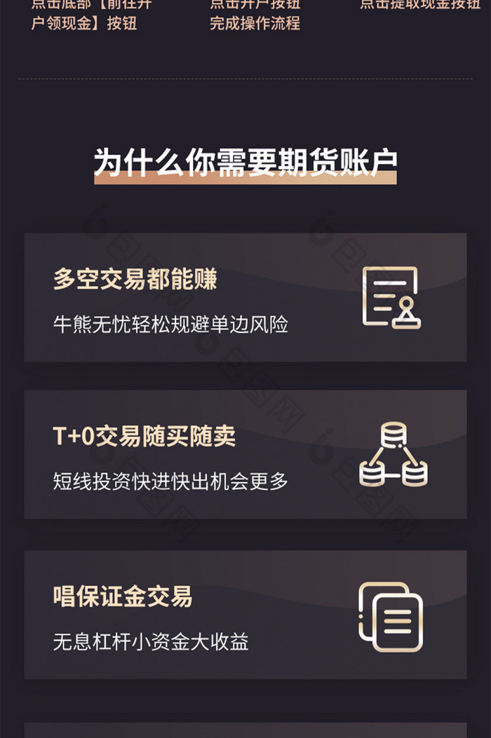 黑金VIP会员金融股票理财投资H5长图