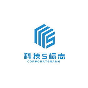 科技互联网字母s标志logo