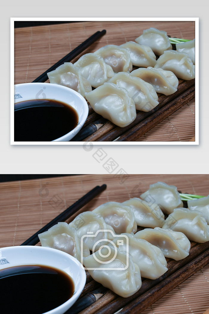 水饺油碟竹排筷子图片图片