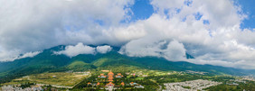 航拍云南大理清新大气风景摄影图片