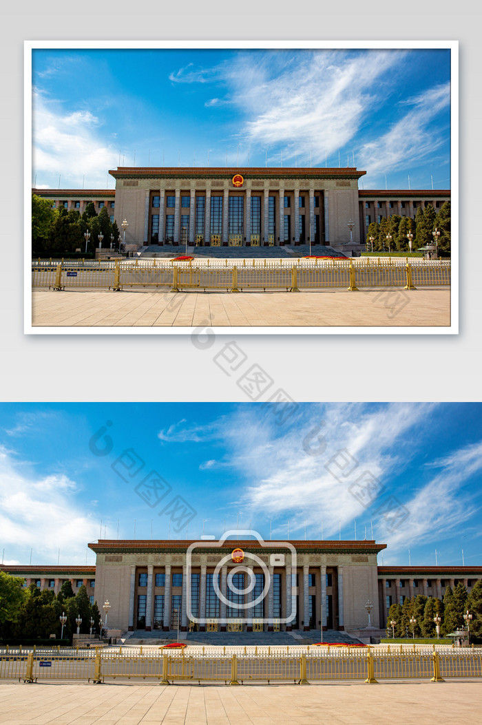 壮观的北京人民大会堂图片图片