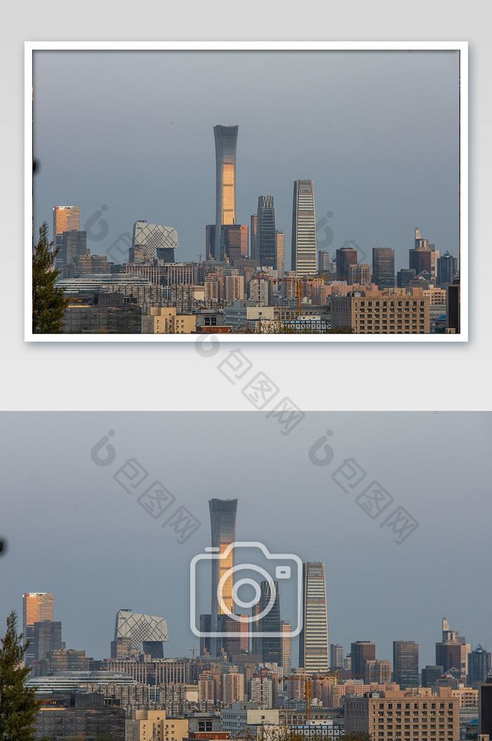 北京大气国贸风景建筑的摄影图片图片