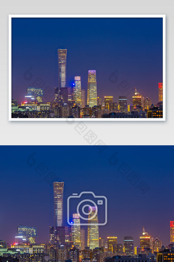 北京大气国贸风景建筑摄影图片