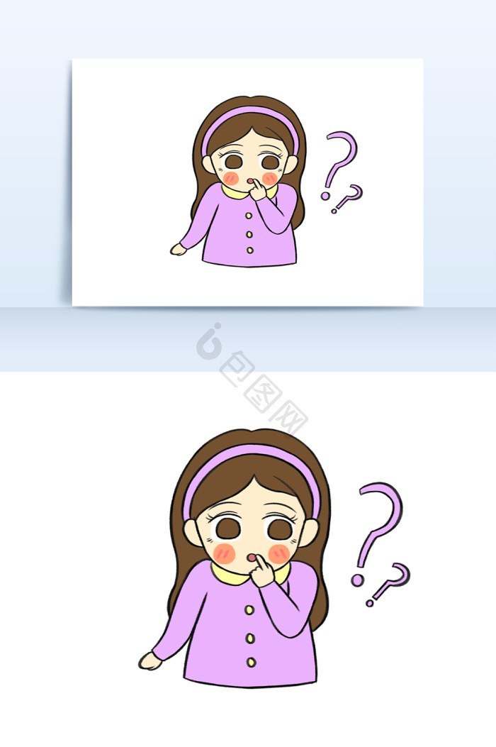 问号表情包-问号表情包模板图片-包图网