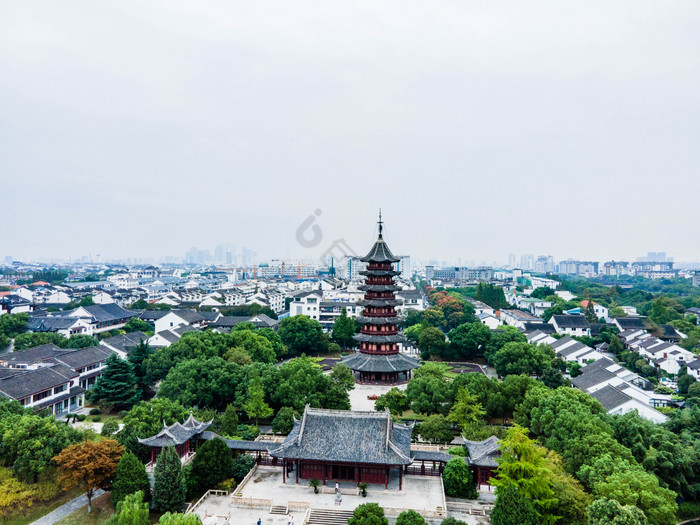 苏州盘门城市建筑物图片