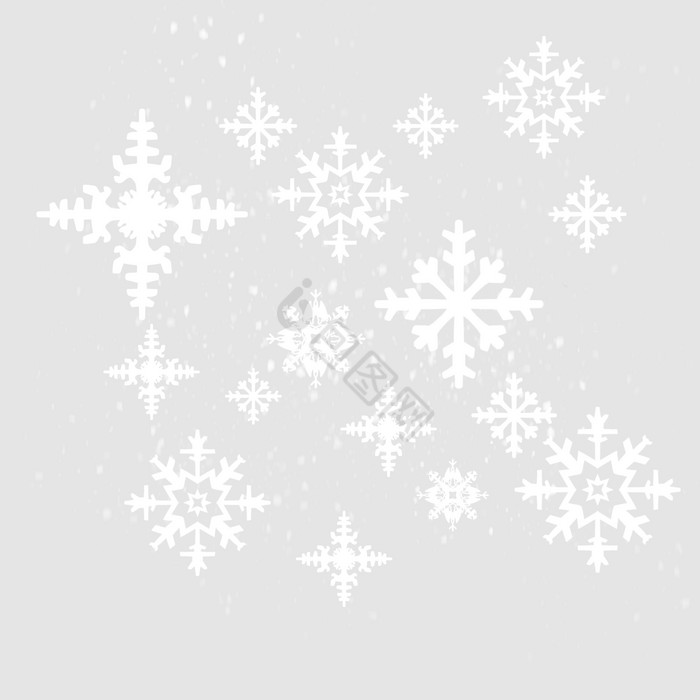 圣诞节闪耀雪花底纹图片