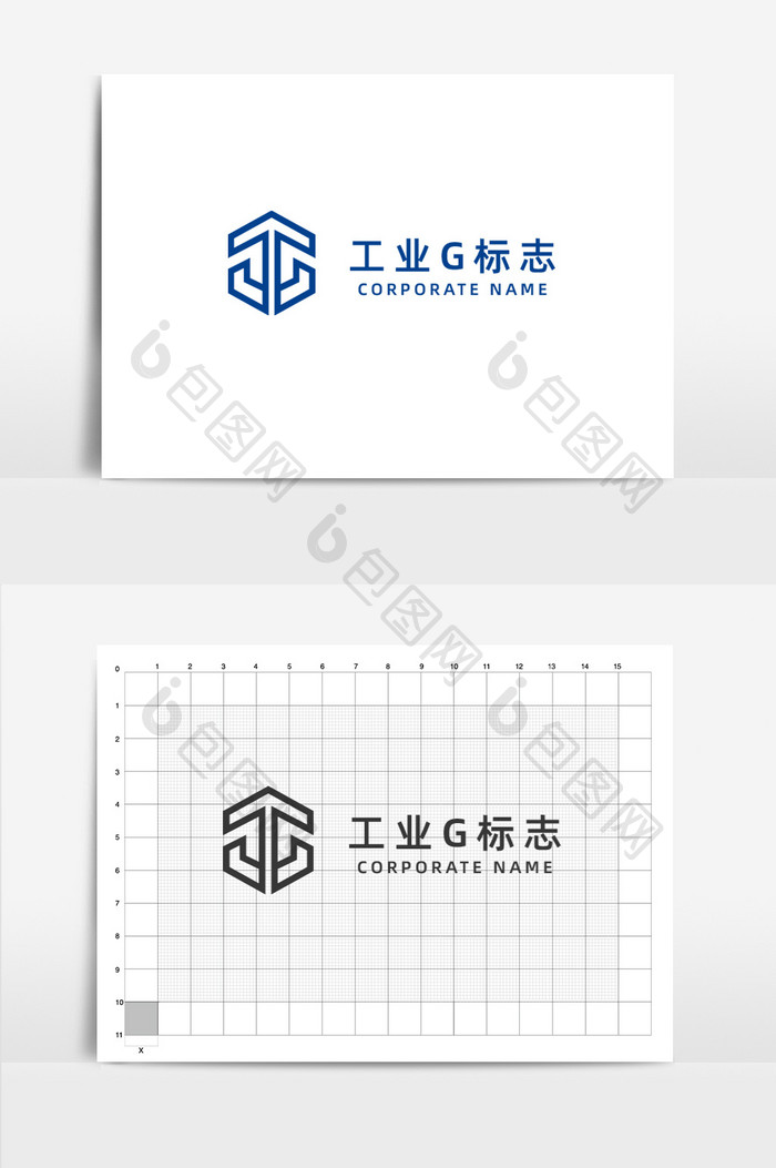 工业科技字母g标志