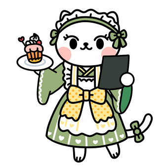 猫咪洛丽塔表情包13动图gif