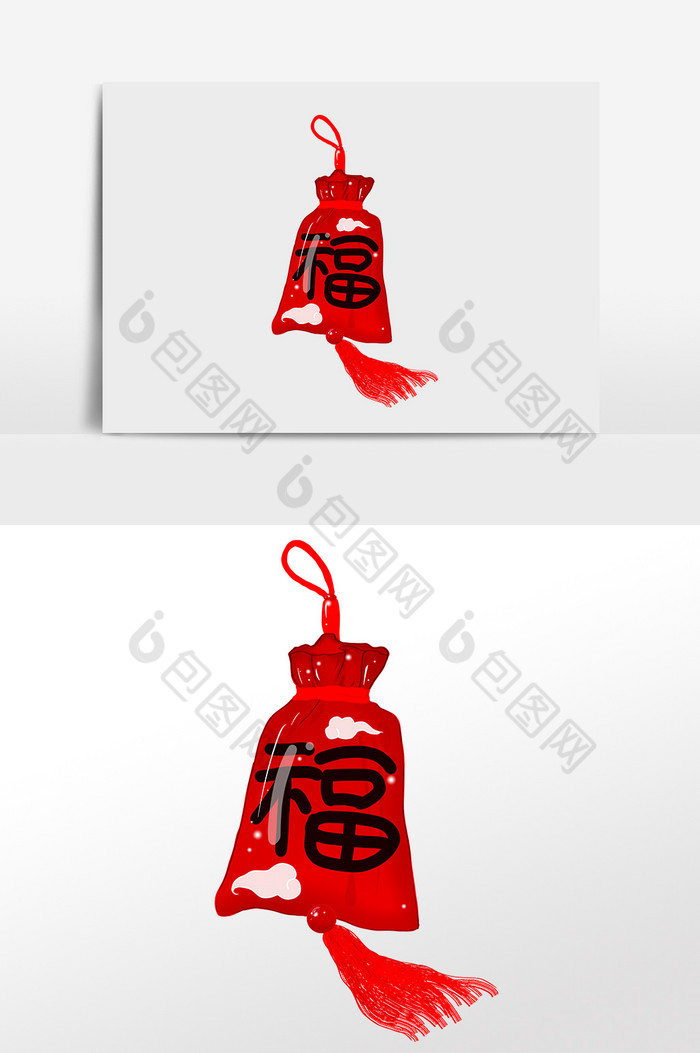新年春节福字福袋图片图片